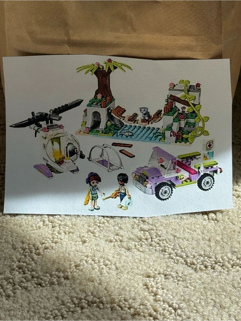 LEGO Friends Jungle Bridge Rescue 41036